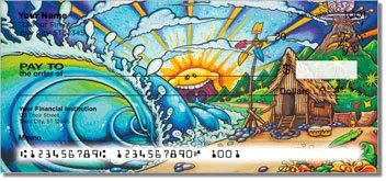 Sun and Fun Personalized Checks