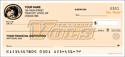 Tennessee Logo Personal Checks