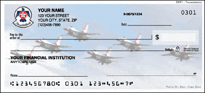 Thunderbirds Personal Checks