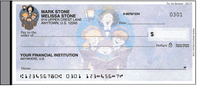 Tis the Season Side Tear Personal Checks
