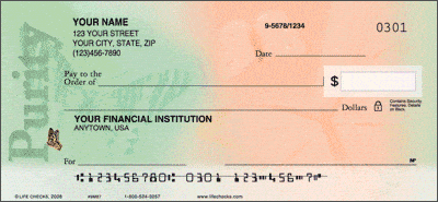 Virtues Personal Checks