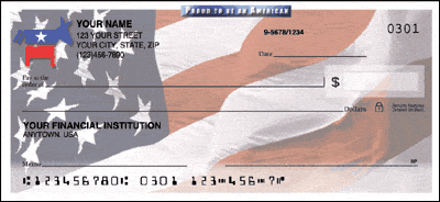Vote Democrat Personal Checks