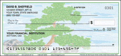 Zen Garden Personal Checks