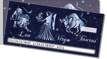 Zodiac Symbol Side Tear Design Checks