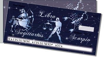 Zodiac Symbol Side Tear Personalized Checks