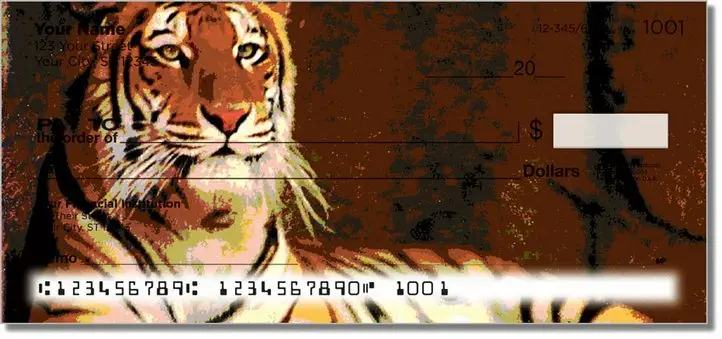 Zoo Animal Personal Checks