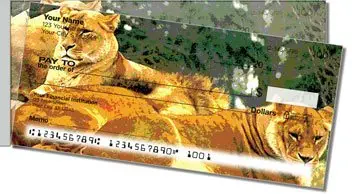 Zoo Animal Side Tear Design Checks